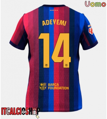 Barcelona Karim Adeyemi #14 Prima Maglia 2026-27 Manica Corta
